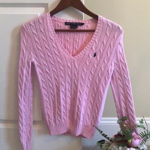 Ralph Lauren Sport Pink Sweater